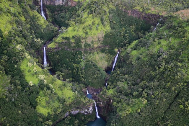 Wasserfälle, Kauai